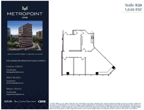 4600 S Ulster St, Denver, CO for lease Floor Plan- Image 1 of 1