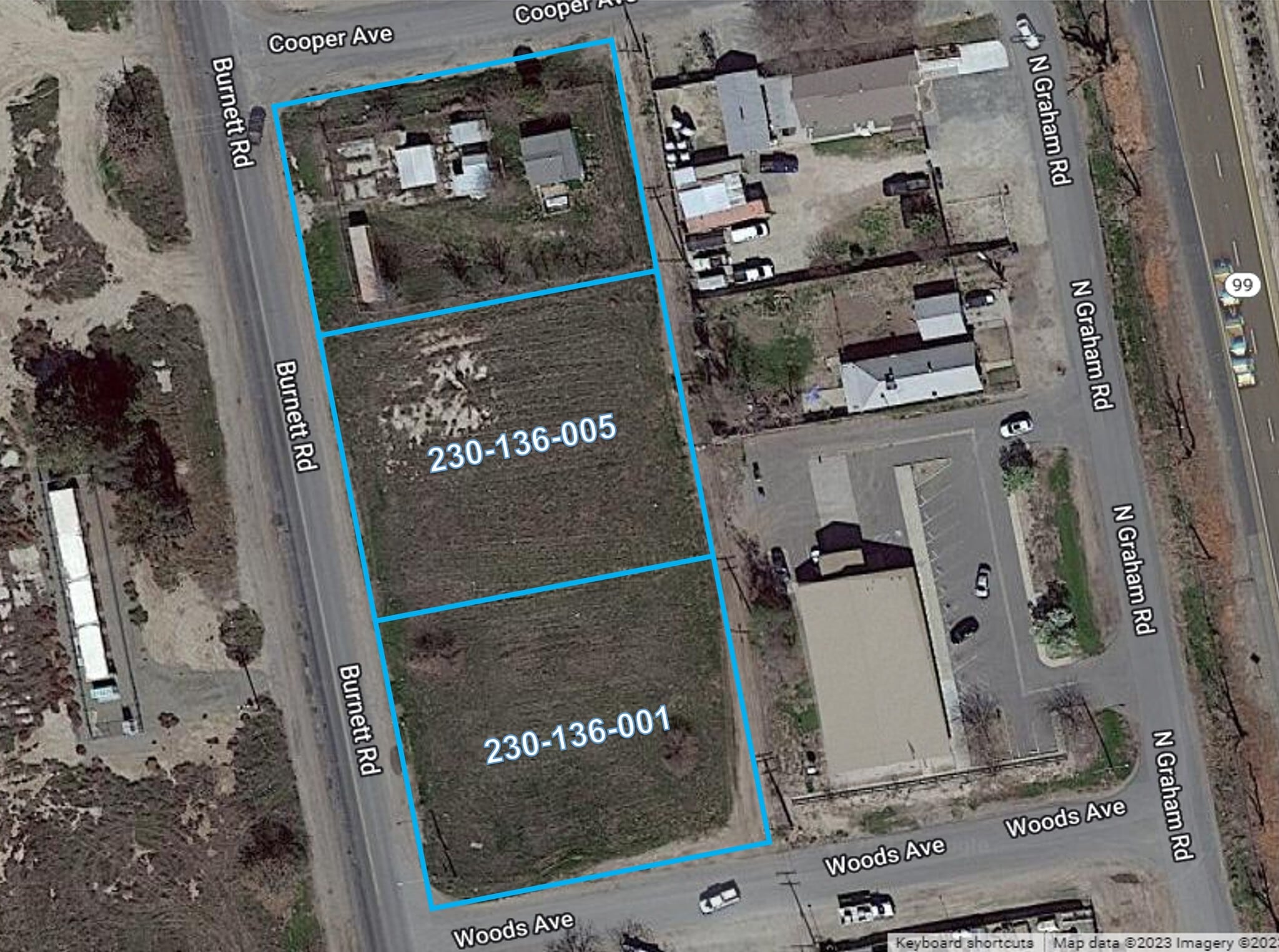 210-284 N Burnett Rd, Tipton, CA à louer Aérien- Image 1 de 5