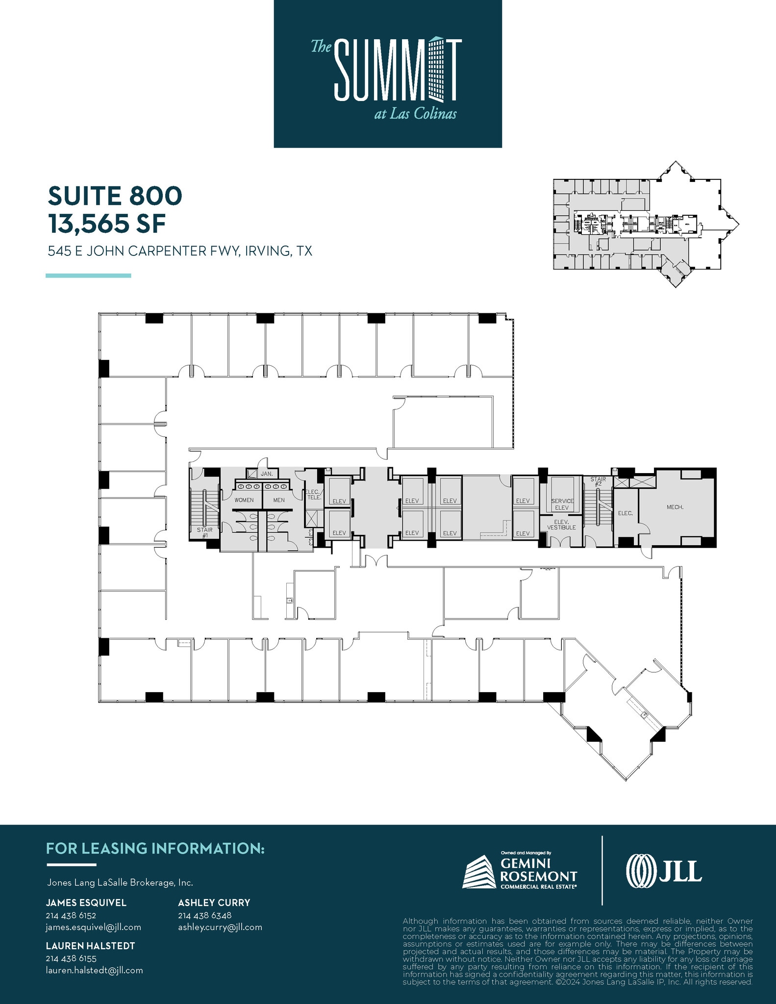 545 E John Carpenter Fwy, Irving, TX à louer Plan d’étage- Image 1 de 1