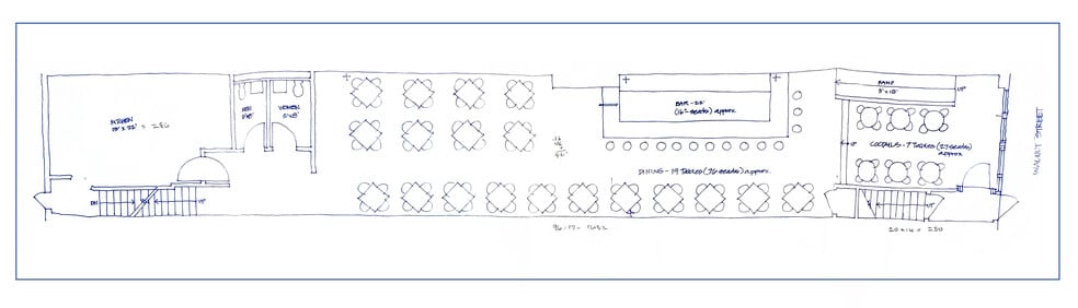 2013 Walnut St, Philadelphia, PA for lease - Typical Floor Plan - Image 2 of 4