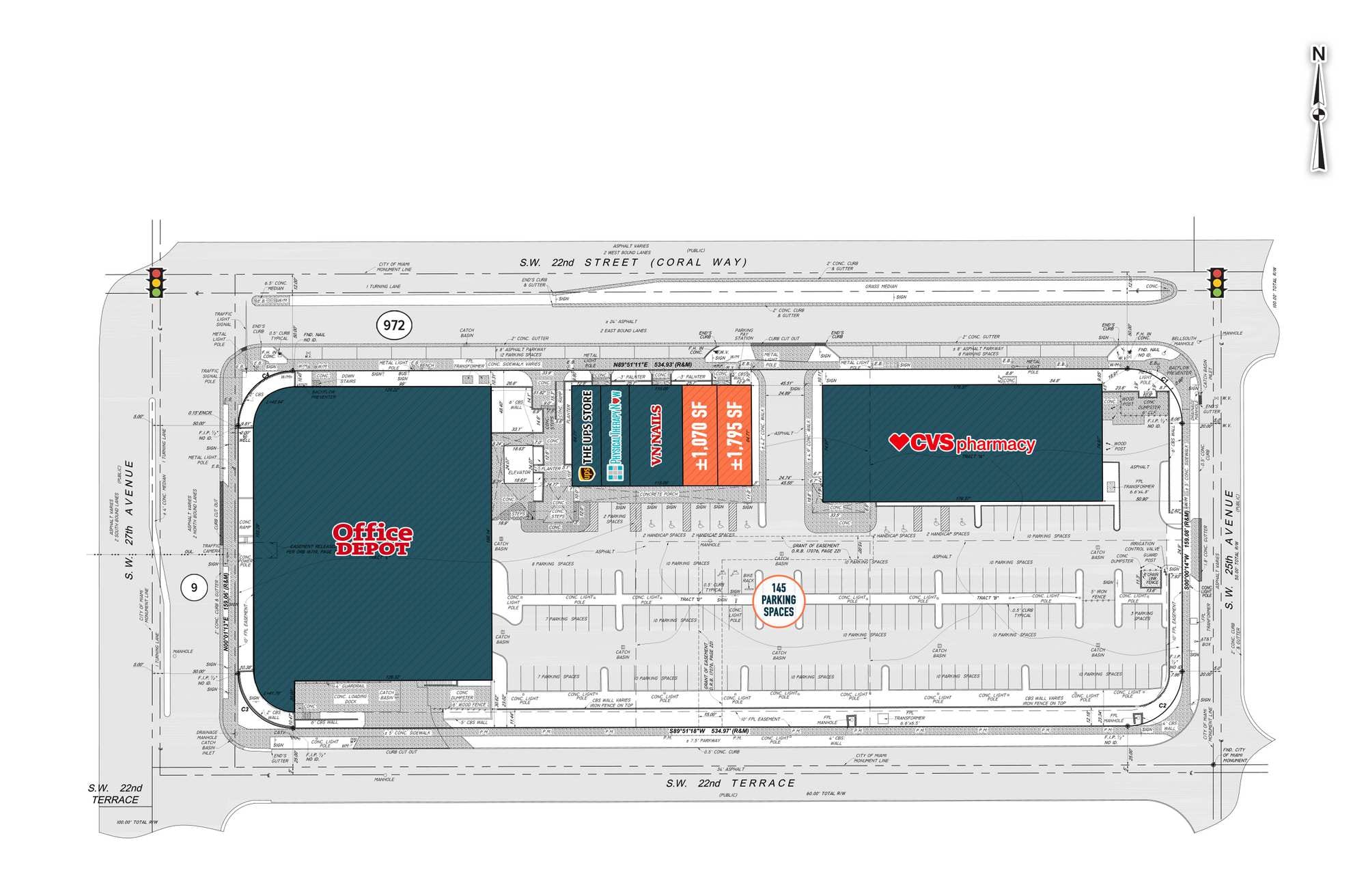 2690 Coral Way, Coral Gables, FL for lease Site Plan- Image 1 of 1
