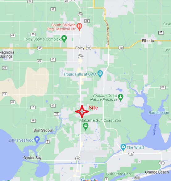 Highway 59, Foley, AL for sale - Building Photo - Image 2 of 3