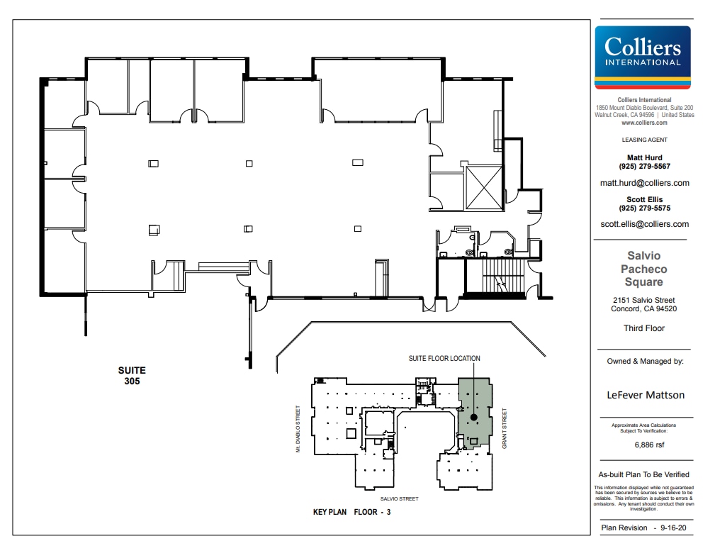 2151 Salvio St, Concord, CA for lease Floor Plan- Image 1 of 1
