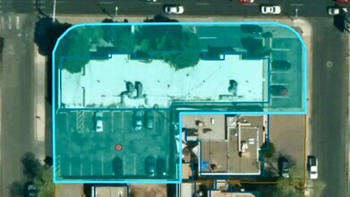 5800-5810 Lomas Blvd NE, Albuquerque, NM - AERIAL  map view
