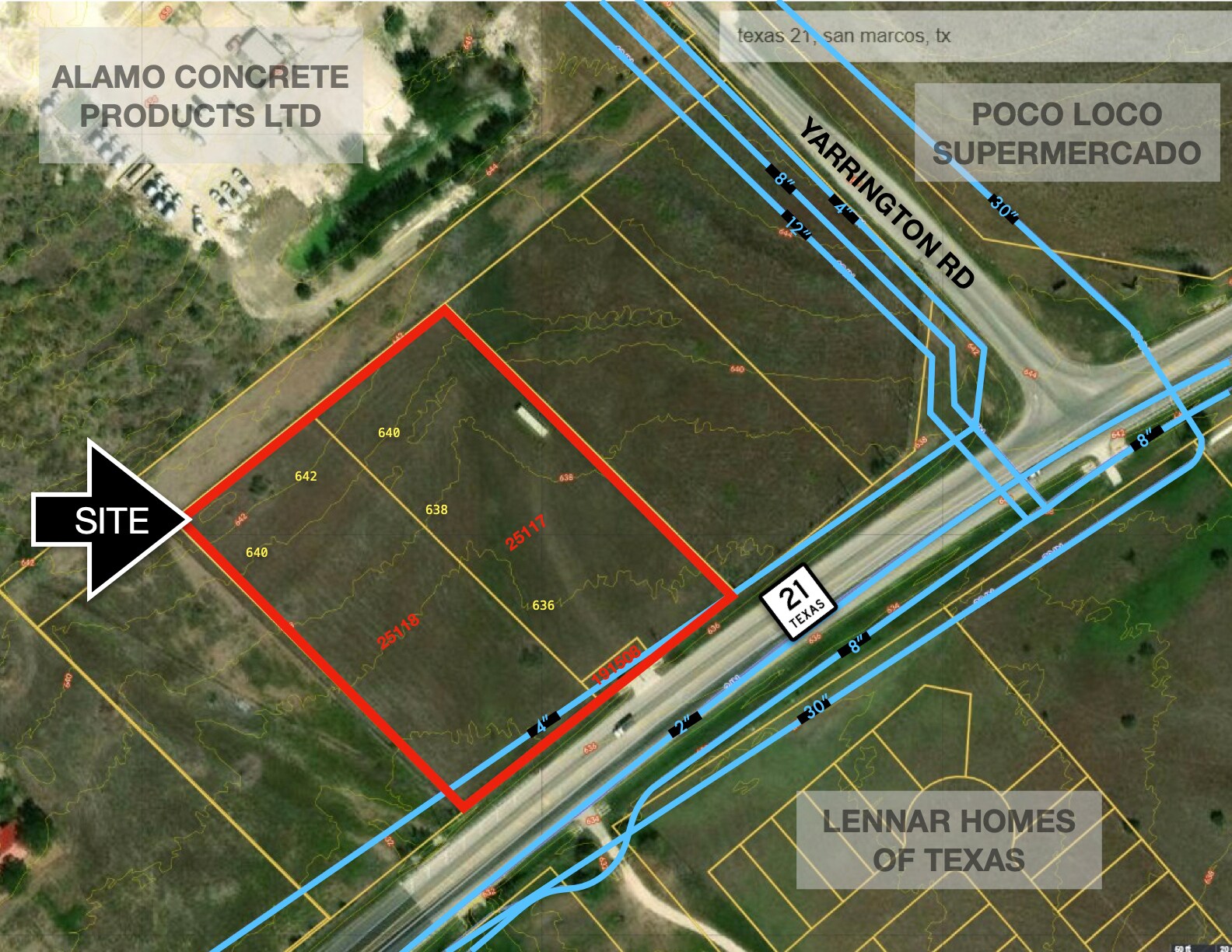 TBD SH21, San Marcos, TX à vendre Photo principale- Image 1 de 4