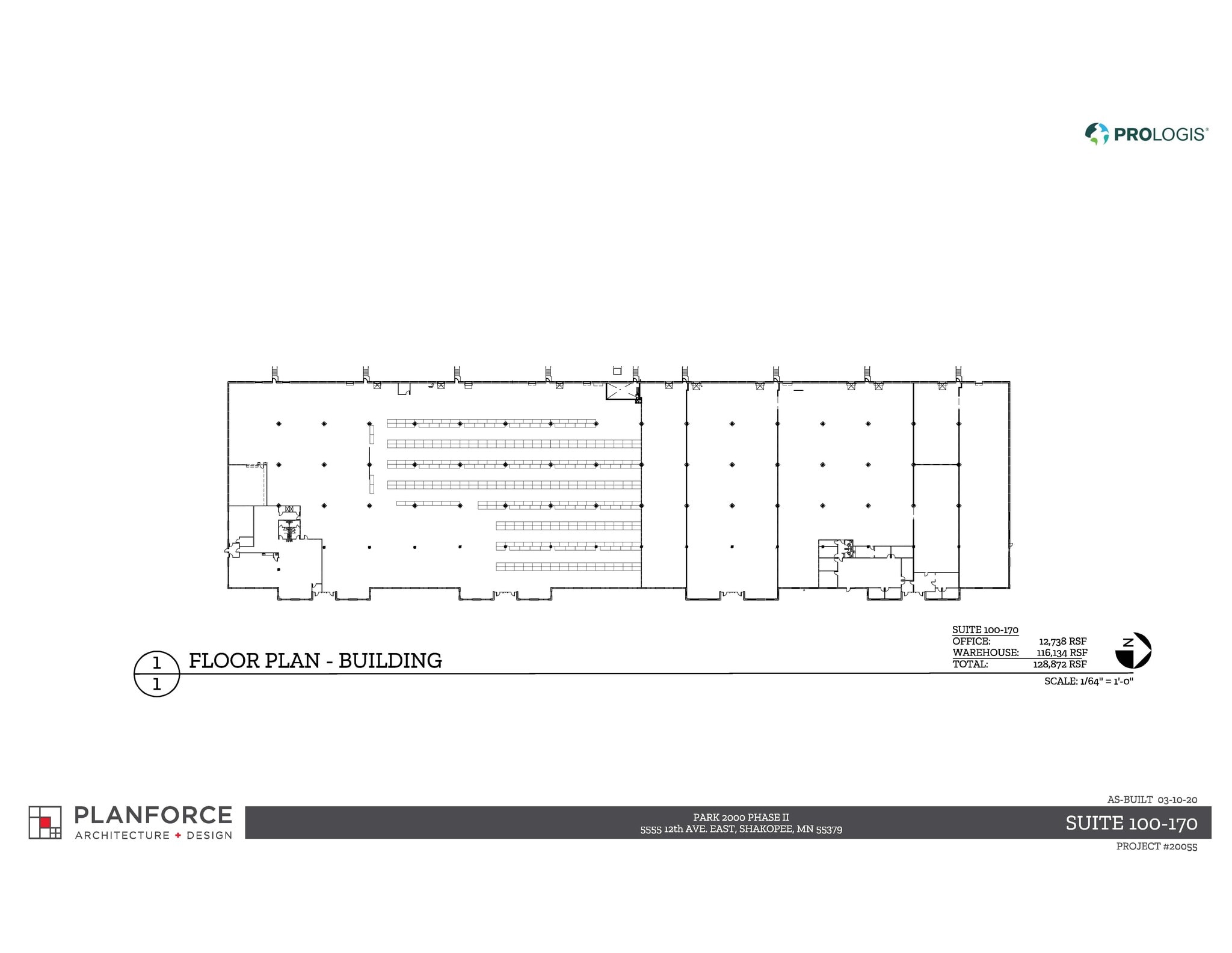 5555 12th Ave E, Shakopee, MN à louer Plan d’étage- Image 1 de 1