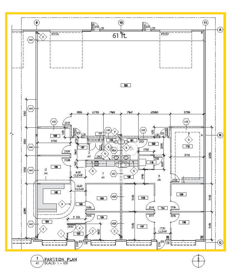 4950 106th Ave SE, Calgary, AB for lease Floor Plan- Image 1 of 1