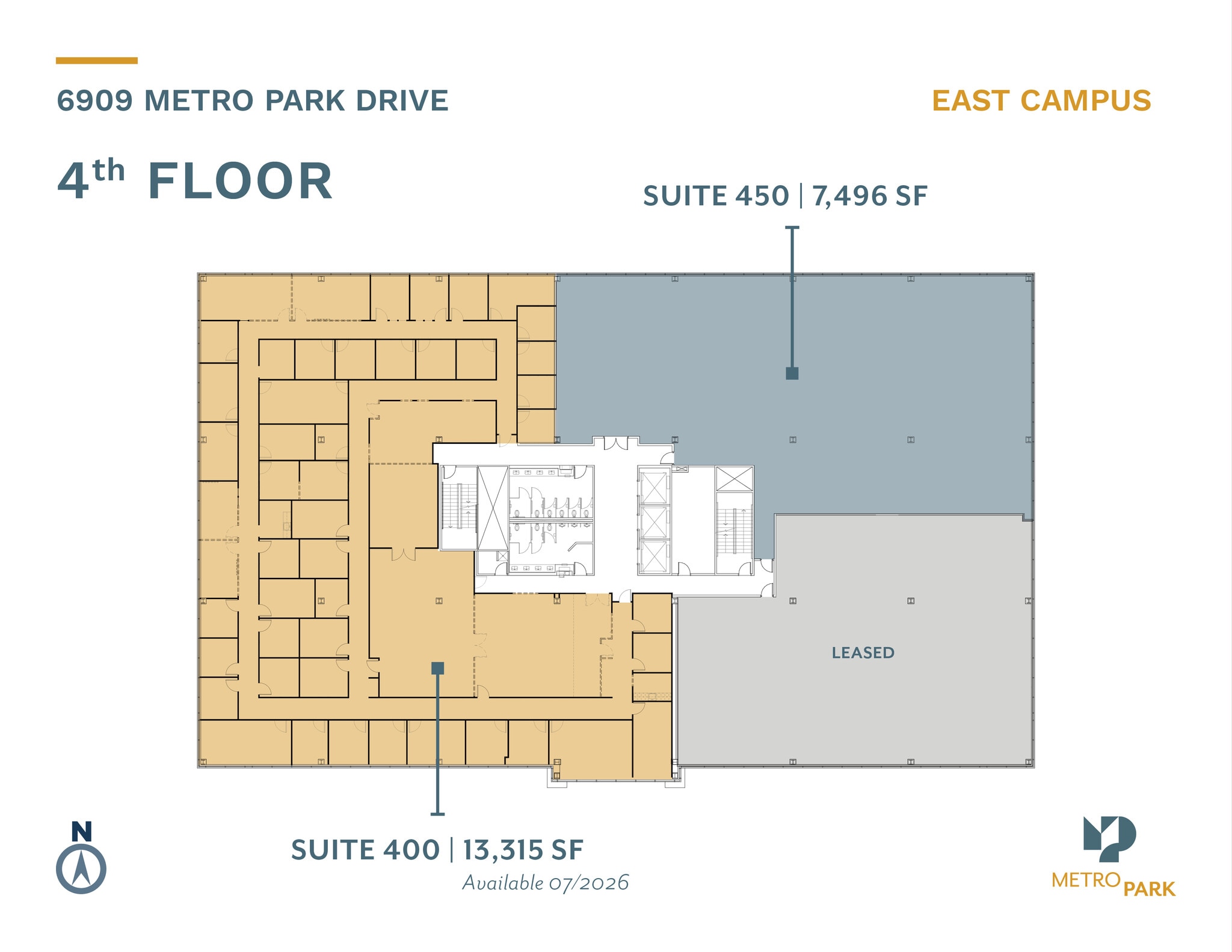 6350 Walker Ln, Alexandria, VA à louer Plan d’étage- Image 1 de 1