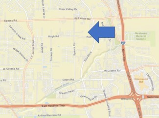 Plus de détails pour Spears Rd & Rushcreek Dr, Houston, TX - Terrain à vendre