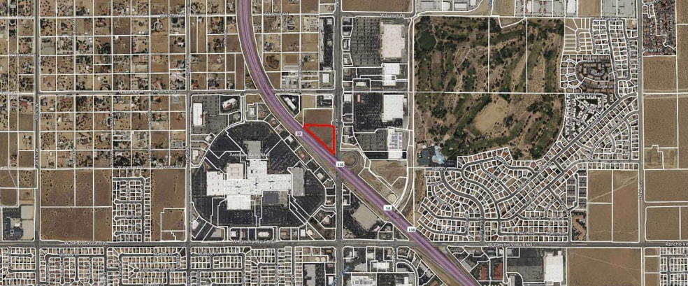 10th St W, Palmdale, CA for lease - Aerial - Image 2 of 3