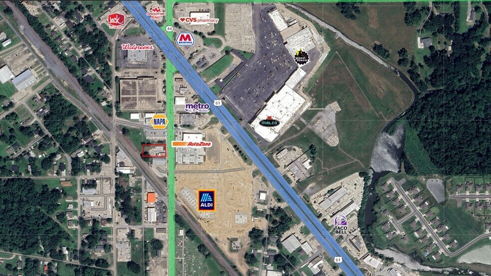 1425 - 1429 N Burnside Ave, Gonzales, LA for sale - Building Photo - Image 2 of 4