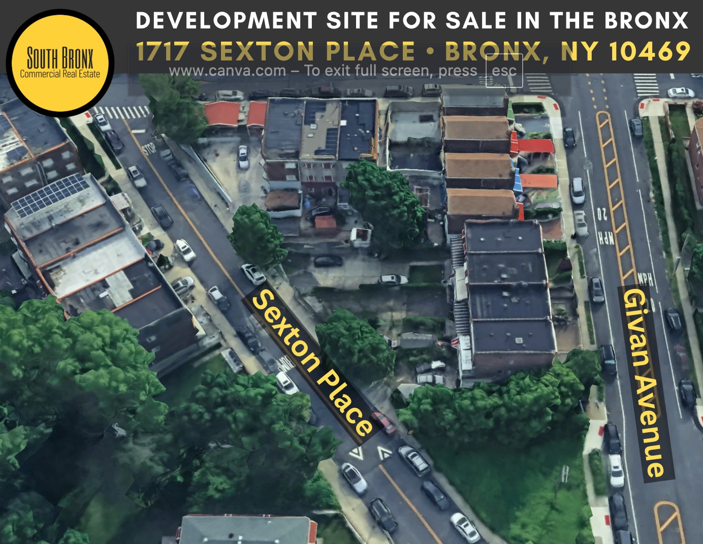 1717 Sexton Pl, Bronx, NY for sale Primary Photo- Image 1 of 9