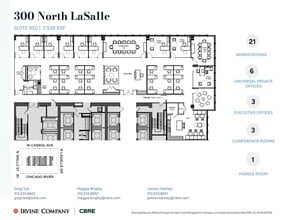 300 N LaSalle St, Chicago, IL à louer Plan de site- Image 1 de 2