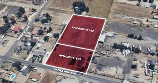 Plus de détails pour 19009 Santa Ana & 10968 Sprice Ave, Bloomington, CA - Terrain à vendre