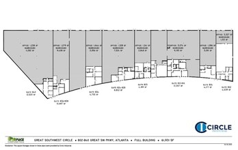 800 Great Southwest Pky, Atlanta, GA for lease Floor Plan- Image 1 of 1