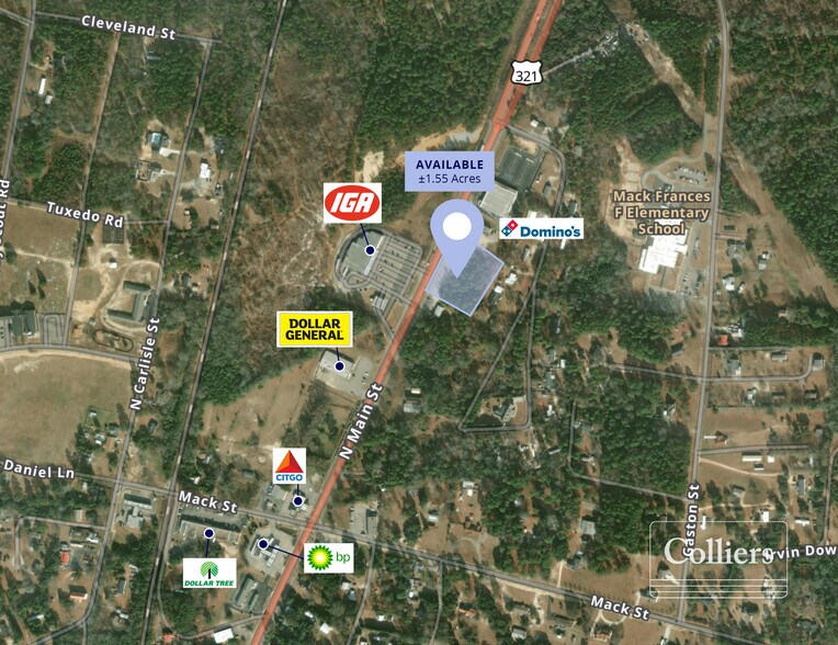 180 N Main St, Gaston, SC for sale - Building Photo - Image 2 of 2