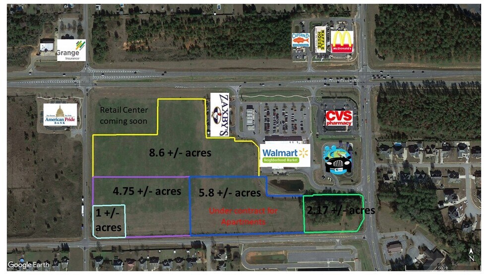 3001 Russell Pky, Warner Robins, GA à vendre - Aérien - Image 2 de 2