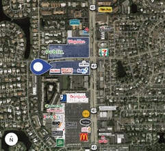 4601 Tamiami Trl N, Naples, FL - AERIAL  map view