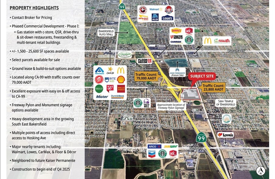 Hosking Ave, Bakersfield, CA for lease - Building Photo - Image 2 of 5