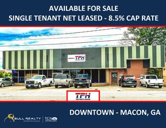Plus de détails pour 356 Walnut St, Macon-Bibb, GA - Industriel à vendre