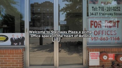34-31 Steinway Street, Astoria, NY à louer - Vidéo sur l’inscription commerciale 