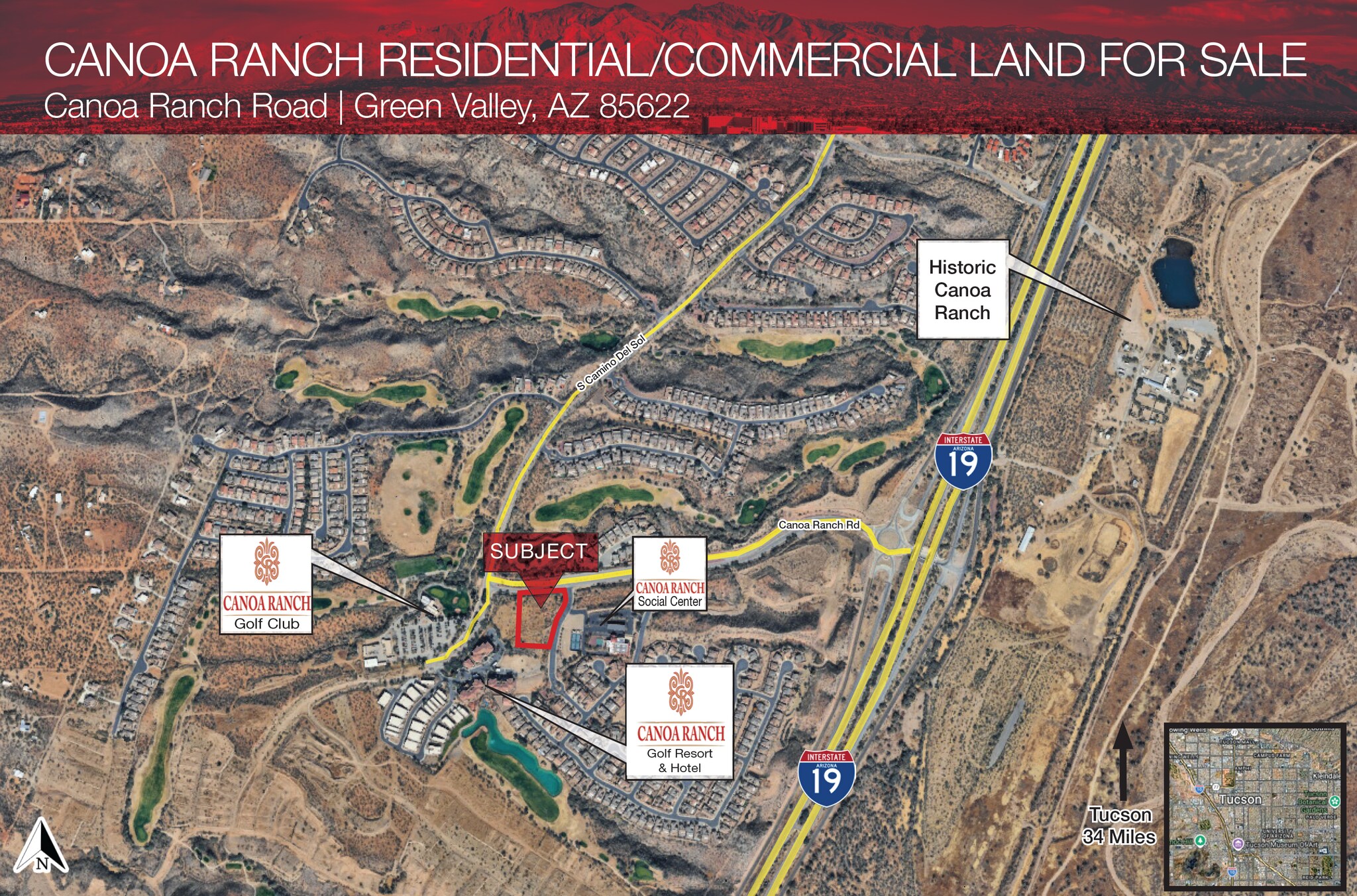 SE Canoa Ranch & Camino Del Sol, Green Valley, AZ à vendre Photo du bâtiment- Image 1 de 3