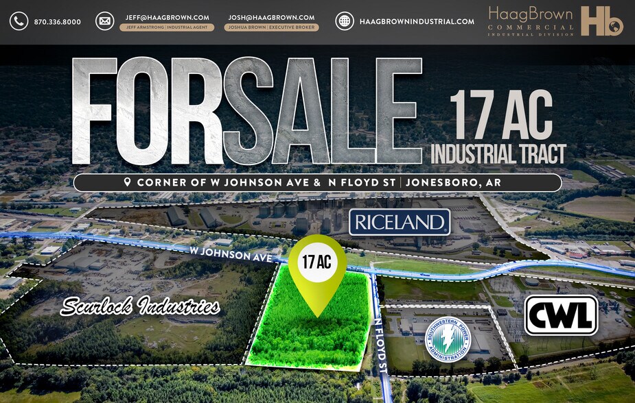 305 Floyd Street, Jonesboro, AR à vendre - Aérien - Image 1 de 2