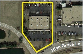 1879-1887 High Grove Ln, Naperville, IL - AÉRIEN Vue de la carte