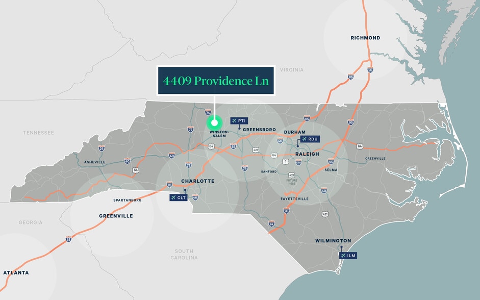 4409 Providence Ln, Winston-Salem, NC for lease - Building Photo - Image 2 of 8