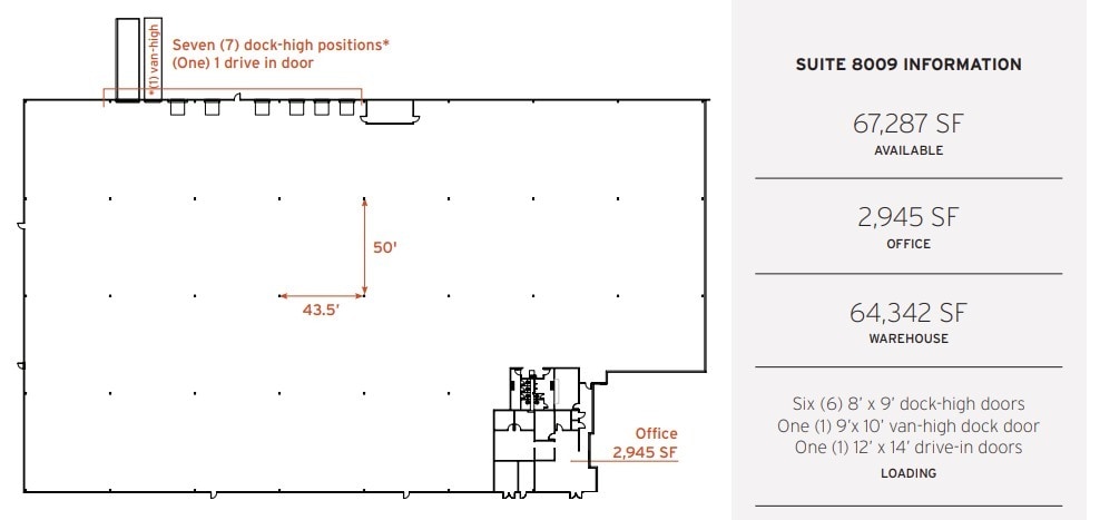 8009-8013 Purfoy Rd, Fuquay Varina, NC for lease Floor Plan- Image 1 of 1