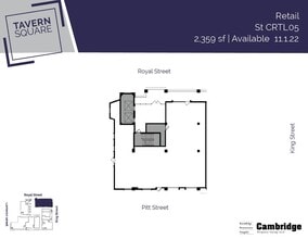 123 N Pitt St, Alexandria, VA for lease Floor Plan- Image 1 of 1