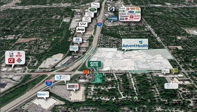 9335 W 75th St, Overland Park, KS - AERIAL  map view - Image1