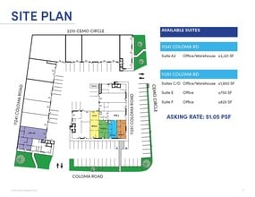 11251 Coloma Rd, Gold River, CA for lease Floor Plan- Image 1 of 1