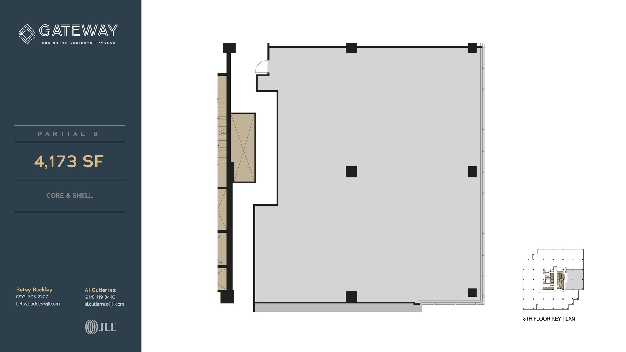 1 N Lexington Ave, White Plains, NY à louer Plan de site- Image 1 de 1