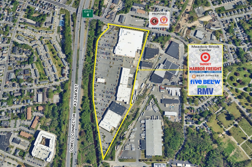 199-215 Plain St, Lowell, MA for lease - Building Photo - Image 2 of 6