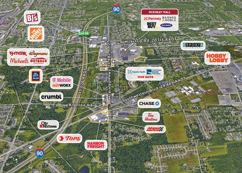 4154 McKinley Pky, Buffalo, NY for lease - Aerial - Image 2 of 5