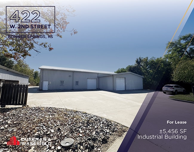 422 W 2nd St, Bonner Springs, KS for lease Primary Photo- Image 1 of 2