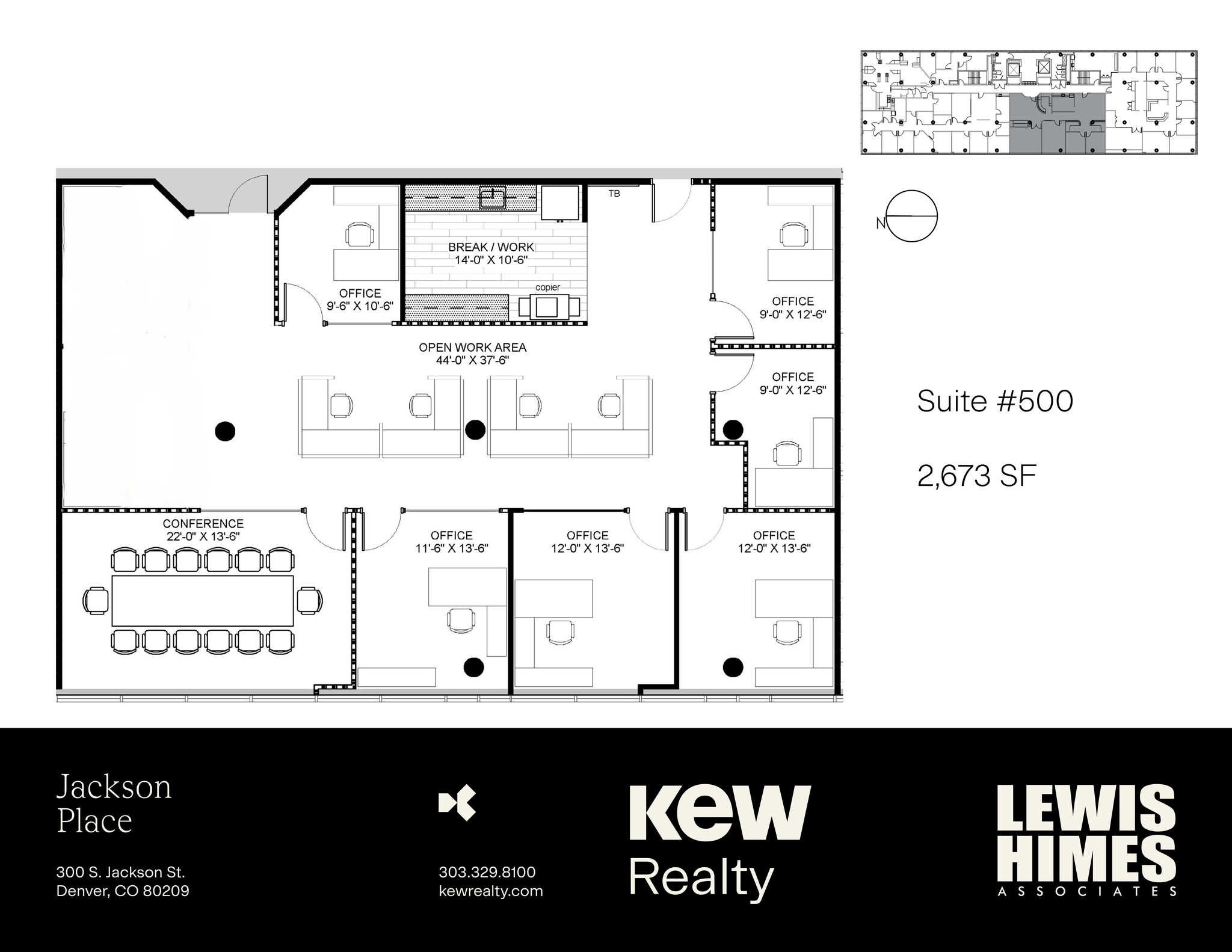 300 S Jackson St, Denver, CO à louer Plan de site- Image 1 de 10
