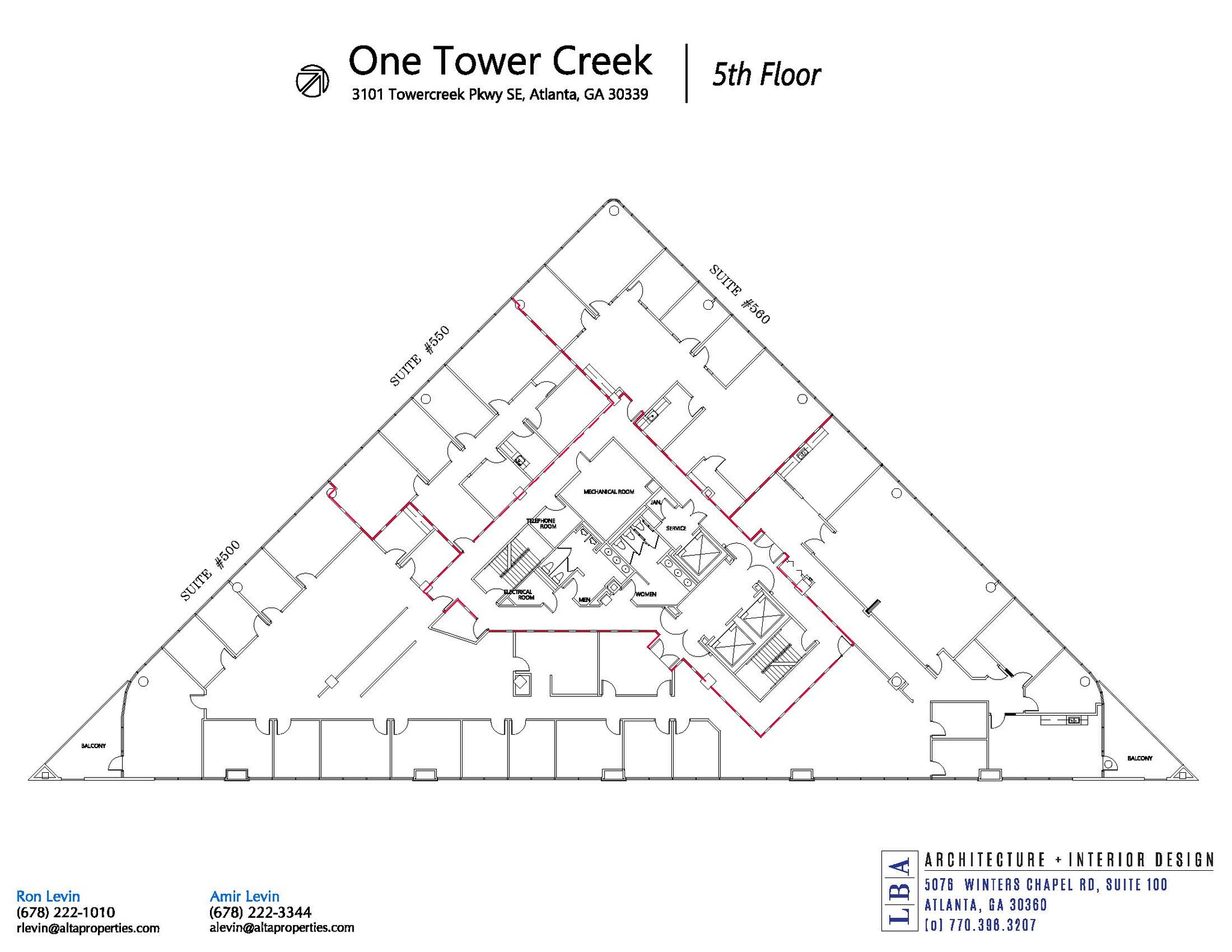 3101 Towercreek Pkwy SE, Atlanta, GA à louer Plan d  tage- Image 1 de 1