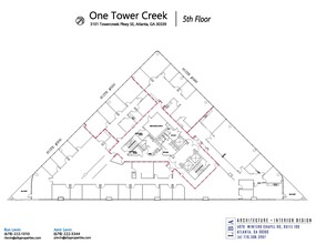 3101 Towercreek Pkwy SE, Atlanta, GA à louer Plan d  tage- Image 1 de 1