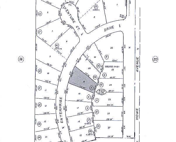 936 Enterprise Dr, Sacramento, CA à louer - Plan cadastral - Image 2 de 8