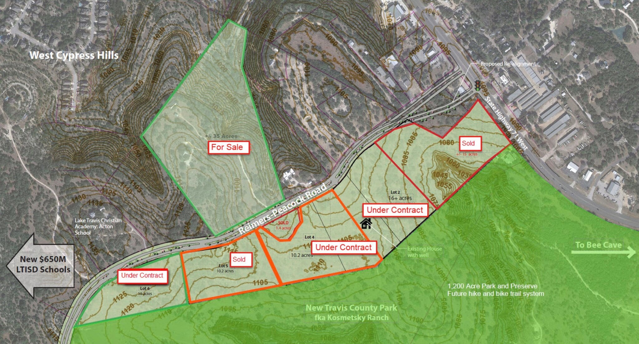 5408 Reimers Rd, Spicewood, TX à vendre Photo principale- Image 1 de 6