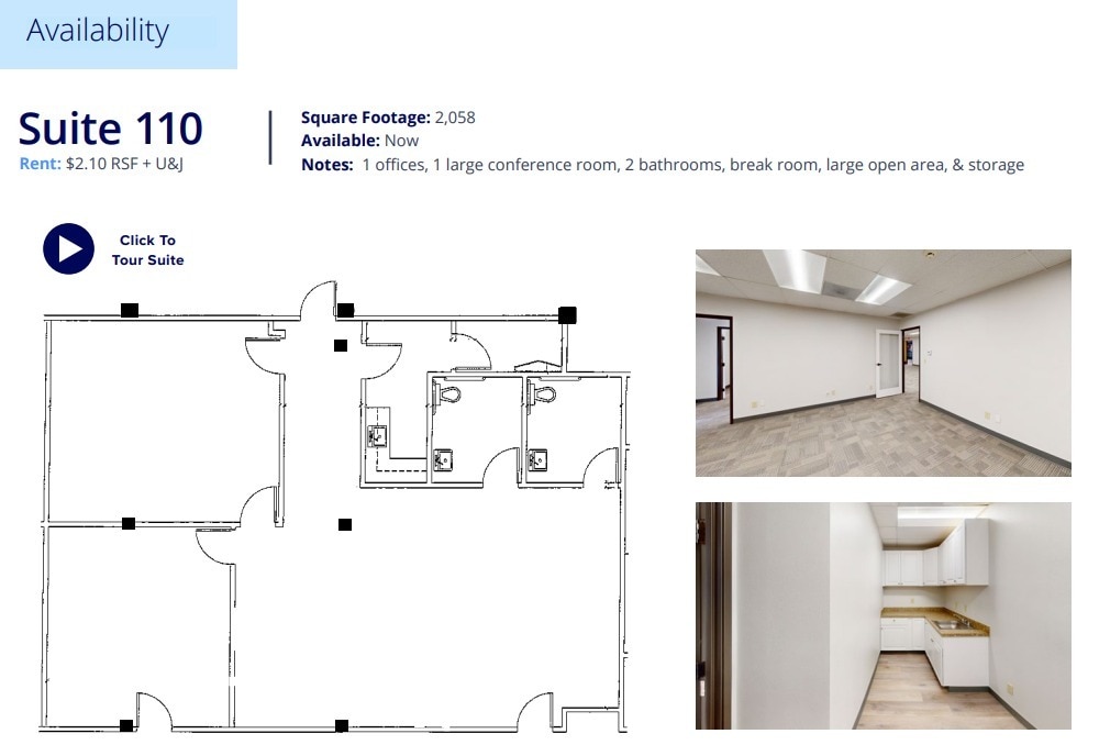 7373 University Ave, La Mesa, CA for lease Floor Plan- Image 1 of 1