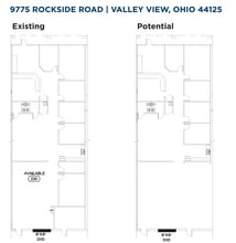9775 Rockside Rd, Valley View, OH à louer Plan d’étage- Image 1 de 1