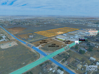 Plus de détails pour BTS on SCR 1130 & FM 307, Midland, TX - Terrain à louer