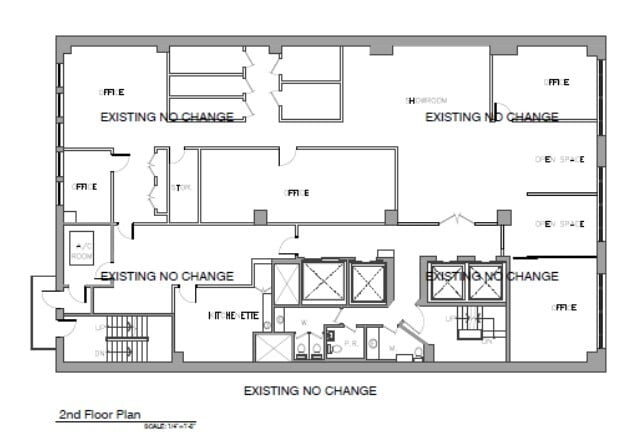 226 W 37th St, New York, NY à louer Plan d’étage- Image 1 de 3
