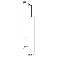201-215 N Broadway, Santa Ana, CA à louer Plan d’étage- Image 1 de 1