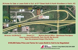 More details for 61st Street North, Kechi, KS - Land for Lease