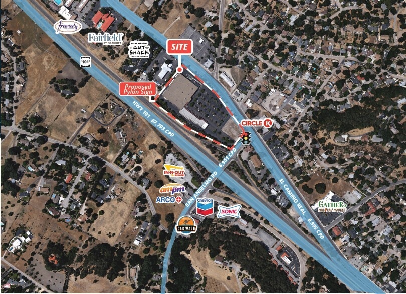 3980 El Camino Real, Atascadero, CA for lease Building Photo- Image 1 of 5