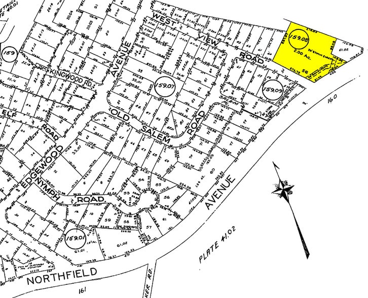 405 Northfield Ave, West Orange, NJ for lease - Plat Map - Image 2 of 9